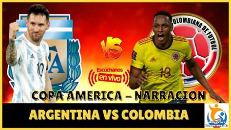 argentina colombia en vivo youtube